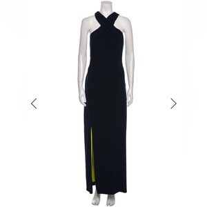 Ralph Lauren Black Strapless Gown